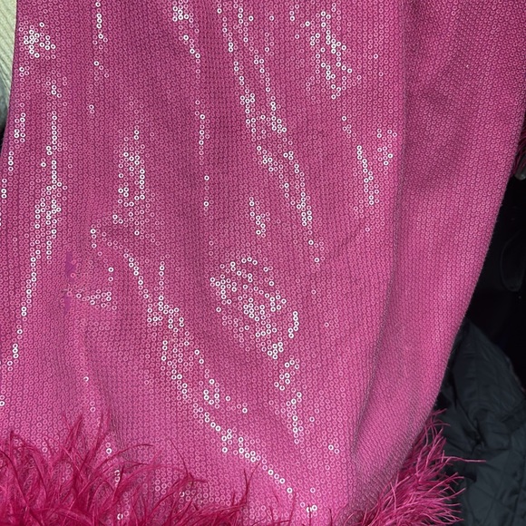 Anthropologie “Vineet Bahl” Feather Trimmed Shift Dress - Picture 5 of 5